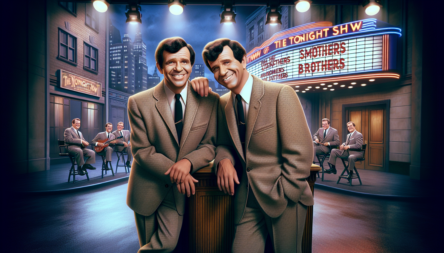 The Enduring Comedy Team of the Smothers Brothers: A 34-Year Journey